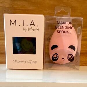 ⚫️ x2 Bundle M2U NYC & M.I.A. Artist Blending Makeup Sponge New In Box